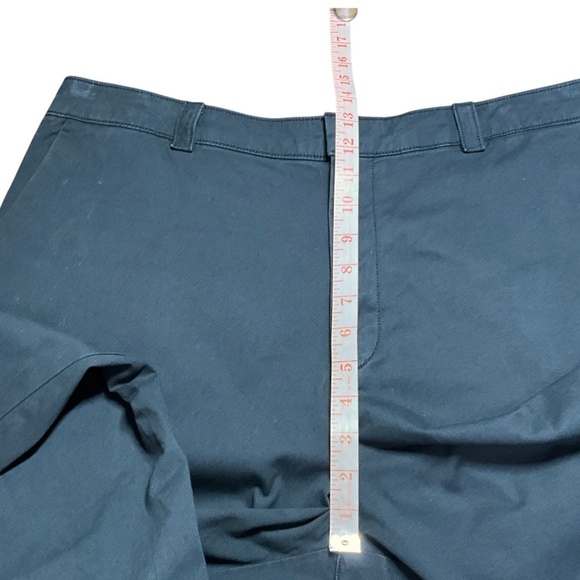 GAP Cotton Black Straight Up Khaki Trousers Side & Back Pockets US Sz 16 Tall - Picture 6 of 9